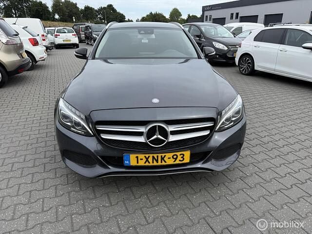 Grijs Gebruikt 2014 Mercedes C220 Edition Stationwagen | € 6.999 - Afbeelding 1/4