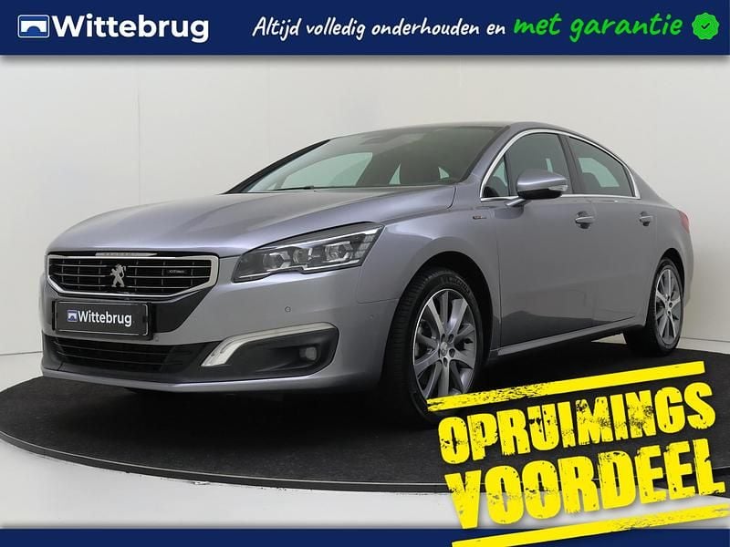 Grijs Gebruikt 2016 Peugeot 508 GT-line Sedan | € 13.900 (Eerlijke prijs) - Afbeelding 1/3