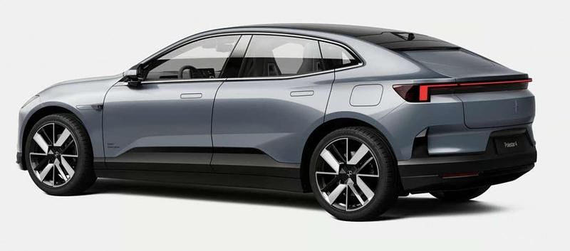 Nieuw Polestar 4 200 kW (272 PK) 2025 Blauw SUV