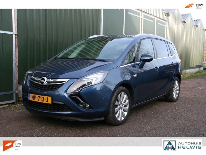 Blauw Gebruikt 2016 Opel Zafira Innovation MPV | € 12.950 (Goede deal) - Afbeelding 1/4