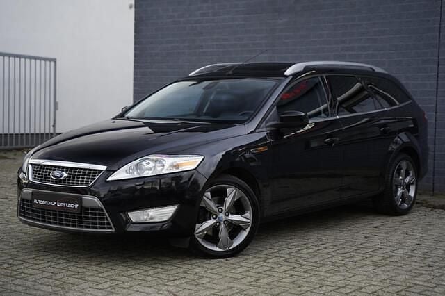 Zwart (metallic) Occasion 2010 Ford Mondeo Titanium Stationwagen | € 8.950 - Afbeelding 1/4
