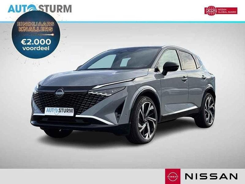 Ceramic grey Nieuw 2025 Nissan Qashqai Tekna+ SUV | € 46.175 (Eerlijke prijs) - Afbeelding 1/4