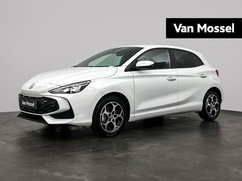Wit Nieuw 2025 MG MG3 Luxury Hatchback | € 26.679 (Iets duurder) - Afbeelding 1/3