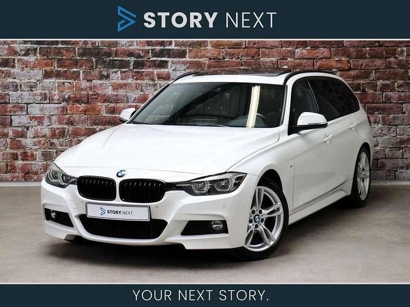 Wit Gebruikt 2018 BMW 320 Executive Stationwagen | € 22.950 (Eerlijke prijs) - Afbeelding 1/4