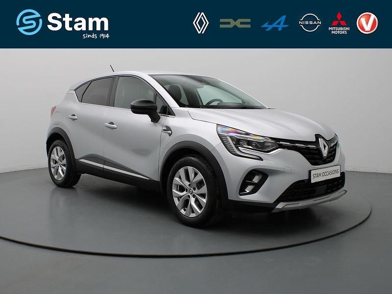 Zilver metallic Gebruikt 2022 Renault Captur Intens SUV | € 18.290 (Super prijs) - Afbeelding 1/4