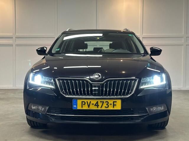 Occasion Skoda Superb Business Line 120 PK (88 kW) 2017 Zwart Stationwagen