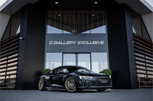 Zwart Gebruikt 2016 Audi R8 Coupé Premium Coupé | € 128.995 (Goede deal) - Afbeelding 1/4