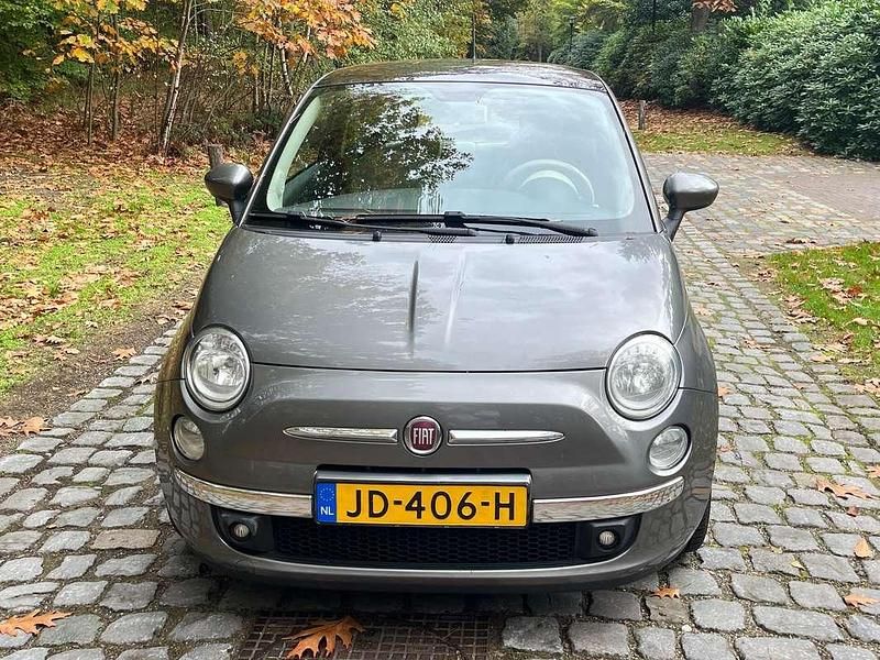 Grijs Gebruikt 2013 Fiat 500 Lounge Hatchback | € 3.950 (Goede deal) - Afbeelding 1/4