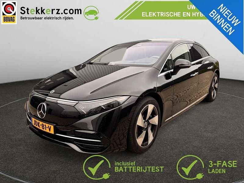 Zwart Gebruikt 2022 Mercedes EQS580 Luxury Hatchback | € 69.500 - Afbeelding 1/4