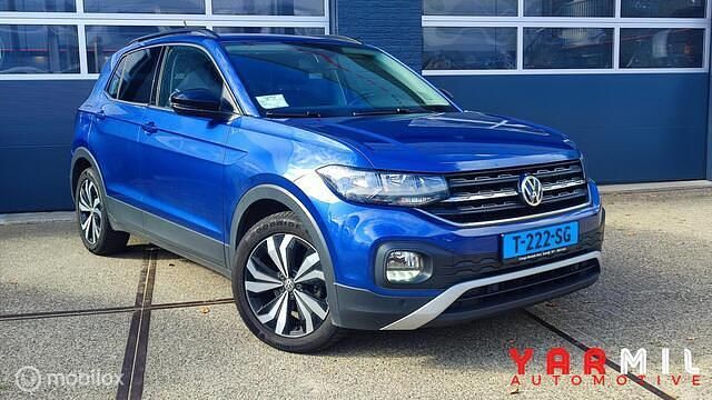 Blauw Gebruikt 2020 VW T-Cross SUV | € 15.999 - Afbeelding 1/4
