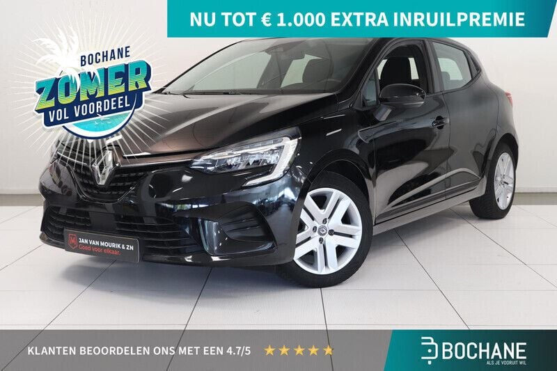 Zwart Gebruikt 2022 Renault Clio V Zen Hatchback | € 13.235 (Eerlijke prijs) - Afbeelding 1/4