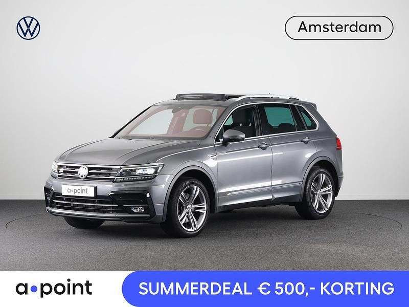 Grijs Gebruikt 2020 VW Tiguan Highline SUV | € 35.849 (Eerlijke prijs) - Afbeelding 1/3