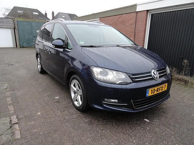 Occasion VW Sharan Highline 200 PK (147 kW) 2011 Blauw (metallic) MPV