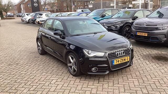 Occasion Audi A1 Sportback Proline 122 PK (89 kW) 2013 Zwart Hatchback