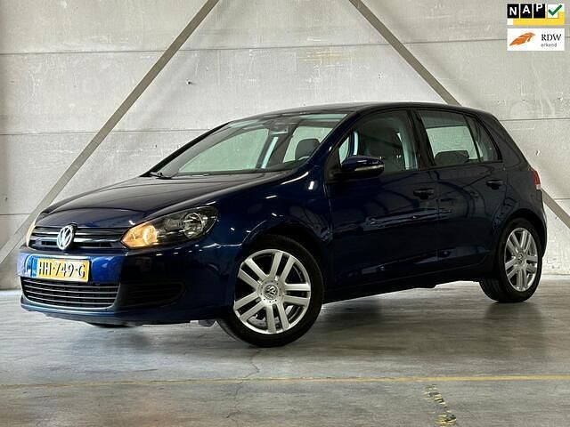 Blauw Gebruikt 2009 VW Golf VI Trendline Hatchback | € 3.495 (Goede deal) - Afbeelding 1/4
