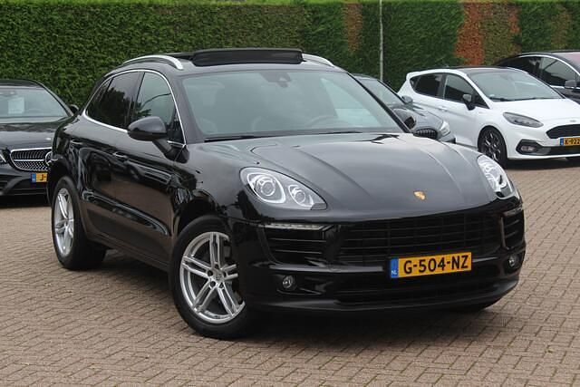 Zwart Gebruikt 2017 Porsche Macan SUV | € 34.999 (Super prijs) - Afbeelding 1/4