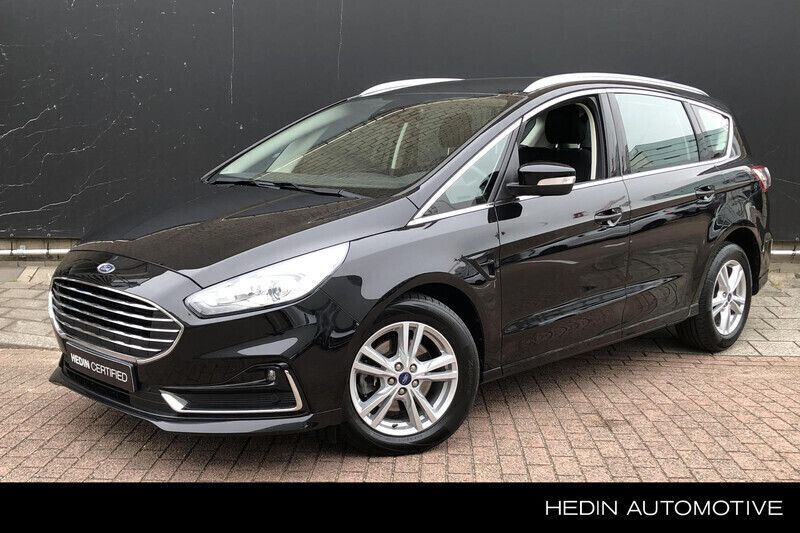 Zwart Gebruikt 2021 Ford S-MAX Titanium MPV | € 35.945 (Eerlijke prijs) - Afbeelding 1/4