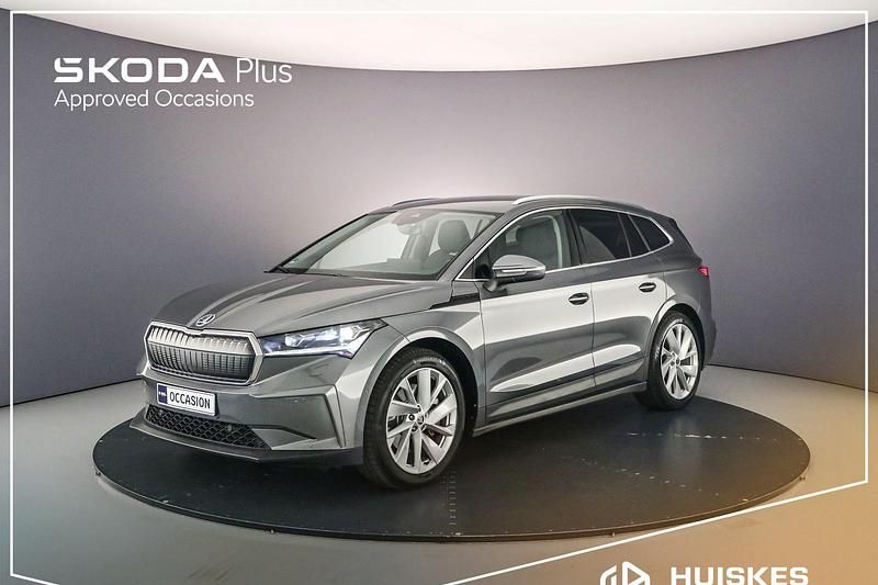 Grijs Gebruikt 2022 Skoda Enyaq iV SUV | € 33.000 (Goede deal) - Afbeelding 1/4