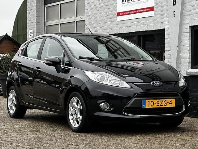 Occasion Ford Fiesta Titanium 120 PK (88 kW) 2012 Zwart Hatchback