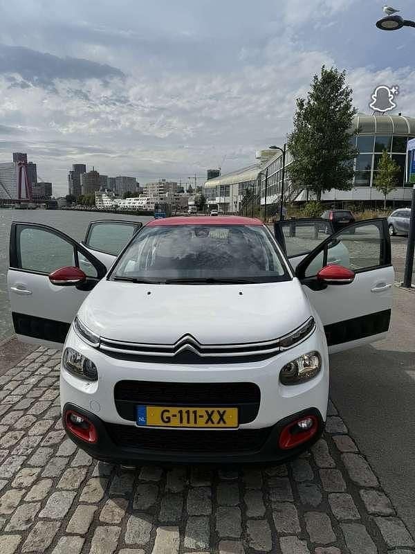 Wit Gebruikt 2020 Citroën C3 Hatchback | € 7.000 (Super prijs) - Afbeelding 1/4