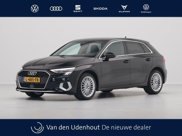 Zwart Gebruikt 2021 Audi A3 Sportback Business Hatchback | € 23.740 (Super prijs) - Afbeelding 1/4