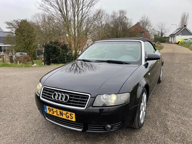 Occasion Audi A4 Cabriolet Exclusive 219 PK (161 kW) 2003 Zwart Cabriolet