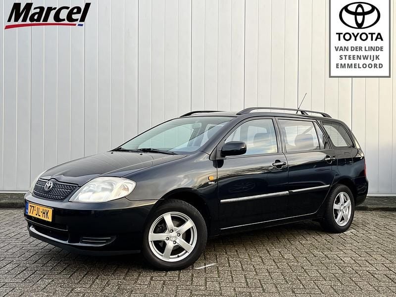 Zwart (metallic) Gebruikt 2002 Toyota Corolla Terra Stationwagen | € 4.800 (Iets duurder) - Afbeelding 1/4