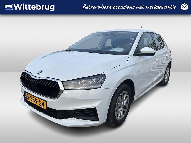 Occasion Skoda Fabia Ambition 97 PK (71 kW) 2023 Wit Hatchback