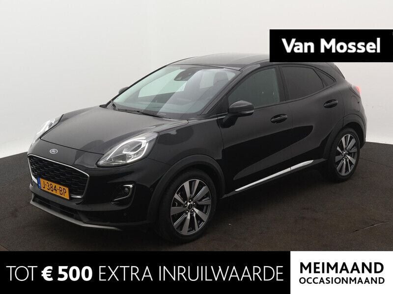 Zwart Gebruikt 2020 Ford Puma Titanium X SUV | € 17.845 (Eerlijke prijs) - Afbeelding 1/4