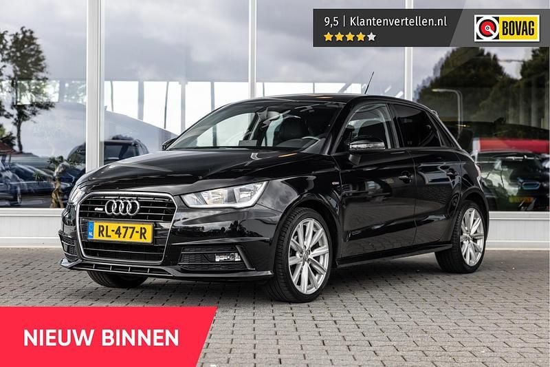 Zwart Gebruikt 2018 Audi A1 Sportback S-Line Hatchback | € 14.845 (Goede deal) - Afbeelding 1/4