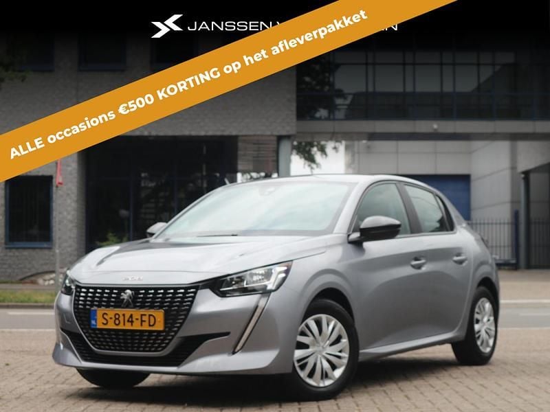 Grijs Gebruikt 2023 Peugeot 208 Active Hatchback | € 15.845 (Eerlijke prijs) - Afbeelding 1/4