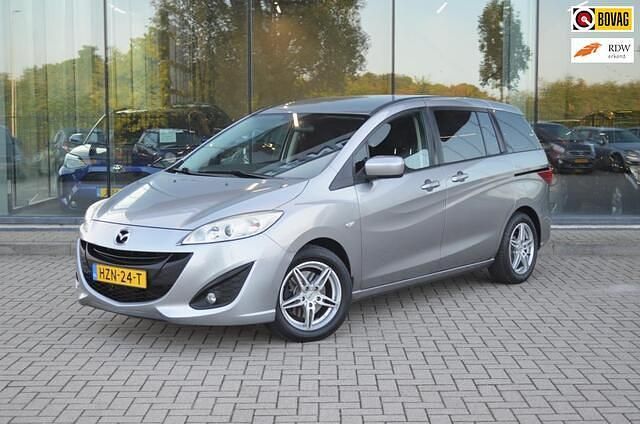Grijs Gebruikt 2011 Mazda 5 MPV | € 7.450 (Eerlijke prijs) - Afbeelding 1/4