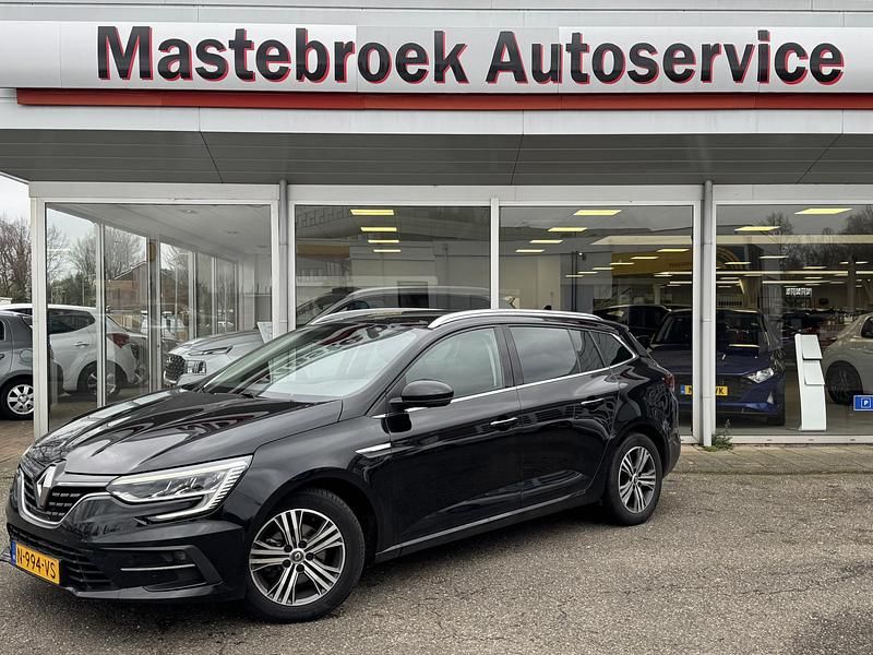 Zwart Gebruikt 2022 Renault Mégane GrandTour Intens Stationwagen | € 17.950 (Eerlijke prijs) - Afbeelding 1/4