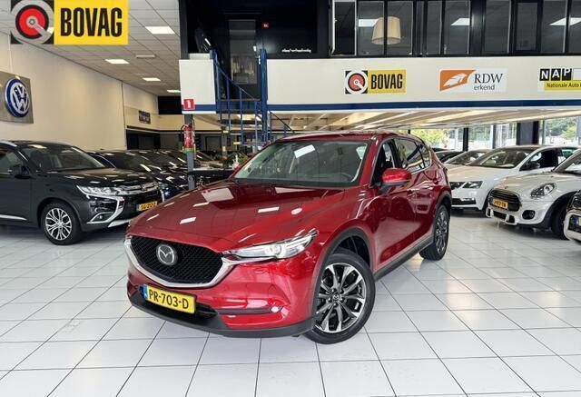 Rood, metallic lak Gebruikt 2017 Mazda CX-5 SUV | € 23.950 (Iets duurder) - Afbeelding 1/4