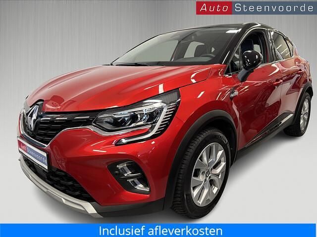 Rood (metallic) Occasion 2021 Renault Captur Intens SUV | € 19.895 (Eerlijke prijs) - Afbeelding 1/4