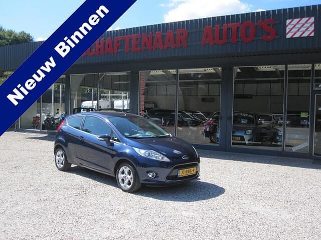 Blauw Gebruikt 2011 Ford Fiesta Titanium Hatchback | € 5.950 (Iets duurder) - Afbeelding 1/4