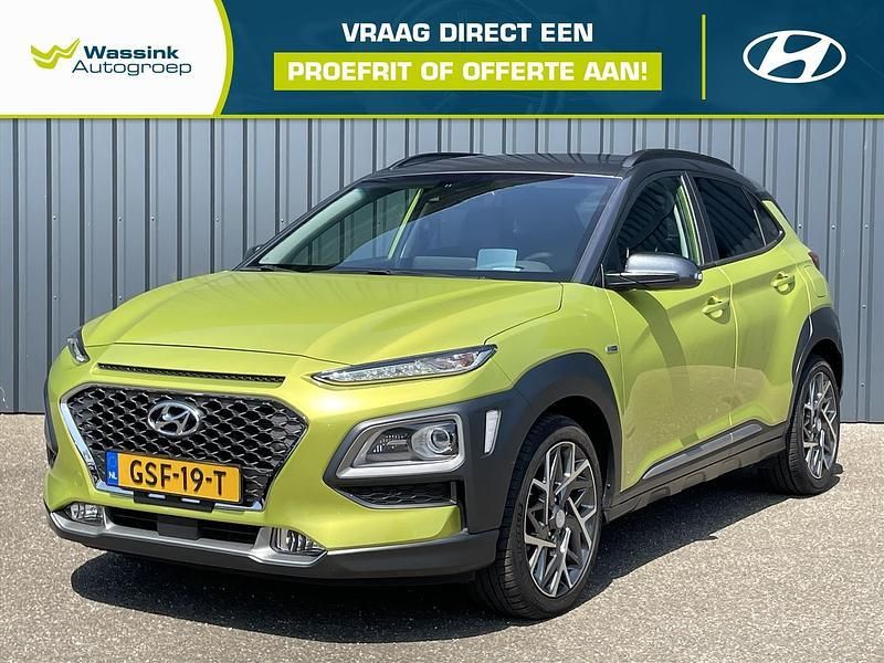 Groen Gebruikt 2020 Hyundai Kona Premium SUV | € 22.440 (Eerlijke prijs) - Afbeelding 1/4