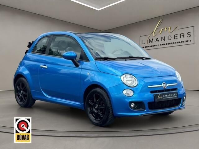 Blauw Gebruikt 2014 Fiat 500C Sport Cabriolet | € 7.995 (Eerlijke prijs) - Afbeelding 1/4