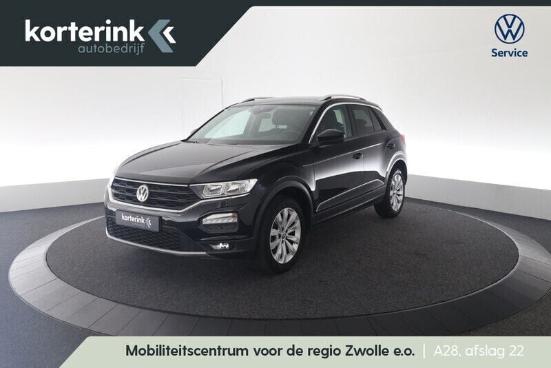 Zwart Gebruikt 2020 VW T-Roc Business SUV | € 21.950 (Eerlijke prijs) - Afbeelding 1/4