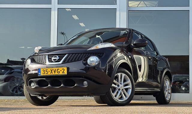 Paars Gebruikt 2012 Nissan Juke Tekna SUV | € 7.144 (Eerlijke prijs) - Afbeelding 1/4