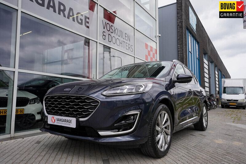 Blauw Gebruikt 2021 Ford Kuga Vignale SUV | € 29.950 (Iets duurder) - Afbeelding 1/4