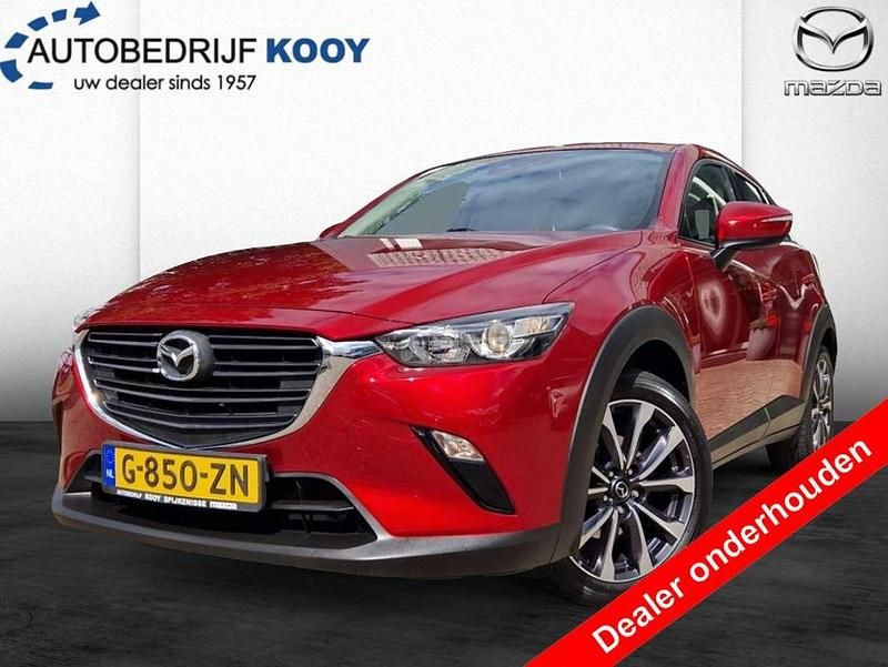 Rood Gebruikt 2019 Mazda CX-3 Inclusive SUV | € 19.900 (Eerlijke prijs) - Afbeelding 1/4