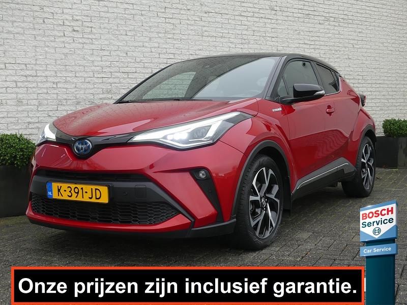 Rood Gebruikt 2021 Toyota C-HR Edition SUV | € 21.400 (Eerlijke prijs) - Afbeelding 1/4