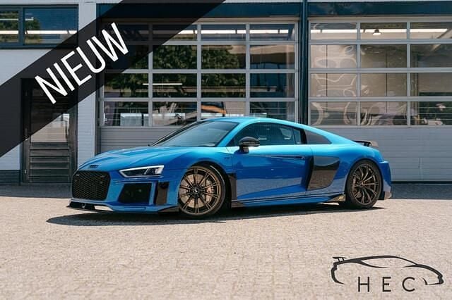 Occasion Audi R8 Coupé Premium 640 PK (470 kW) 2017 Blauw (metallic) Coupé