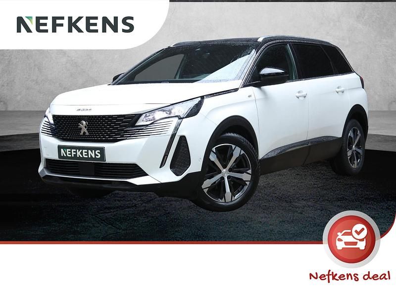 Wit Occasion 2022 Peugeot 5008 GTi MPV | € 24.900 (Eerlijke prijs) - Afbeelding 1/3