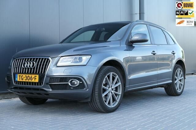 Grijs Gebruikt 2014 Audi Q5 S-Line SUV | € 13.940 (Goede deal) - Afbeelding 1/4
