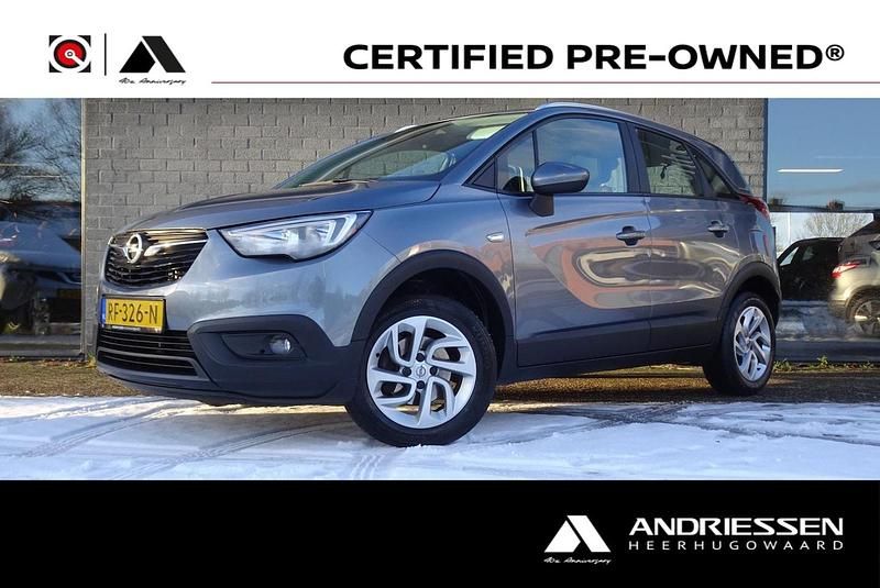 Grijs Occasion 2017 Opel Crossland X Edition SUV | € 9.950 (Eerlijke prijs) - Afbeelding 1/4