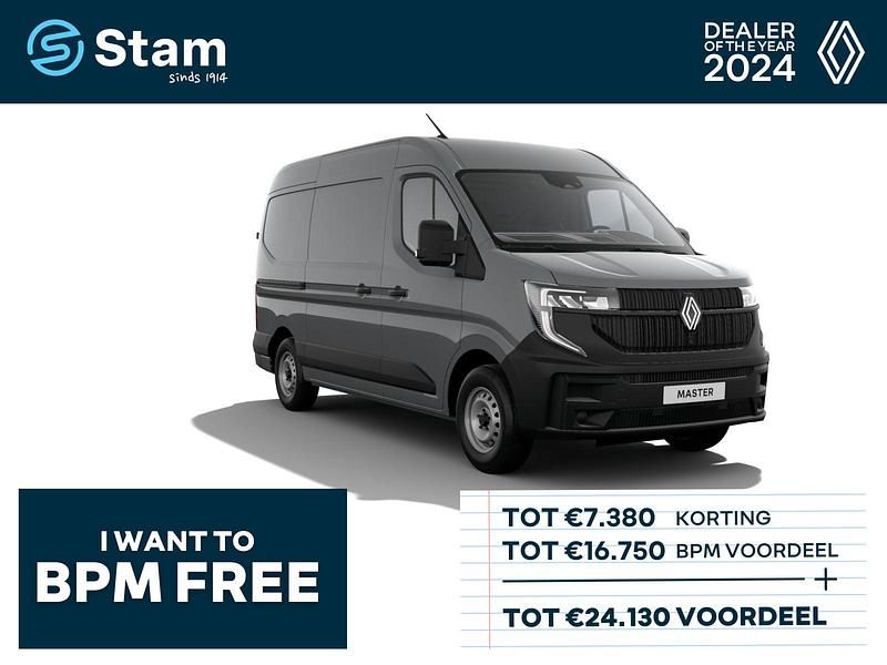 Grijs Gebruikt 2024 Renault Master Van | € 31.899 - Afbeelding 1/4