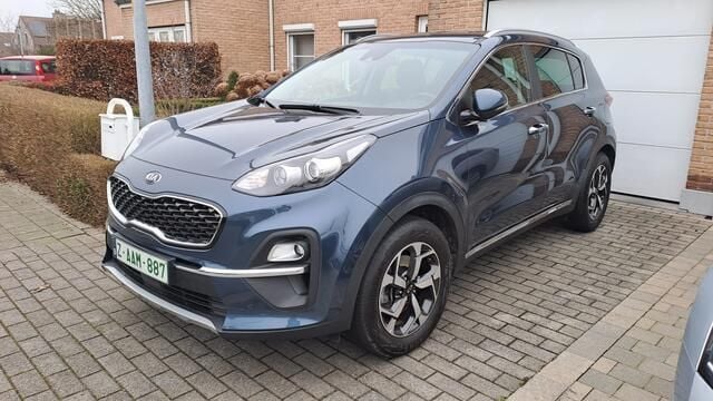 Blauw Gebruikt 2021 Kia Sportage SUV | € 15.900 - Afbeelding 1/4