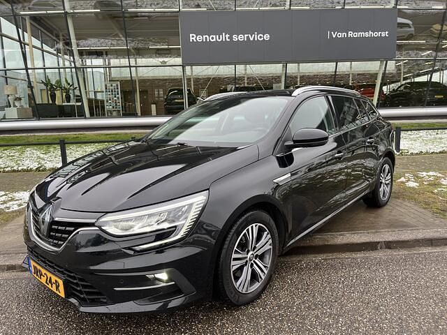Zwart Occasion 2022 Renault Mégane GrandTour Techno Stationwagen | € 19.950 (Eerlijke prijs) - Afbeelding 1/4